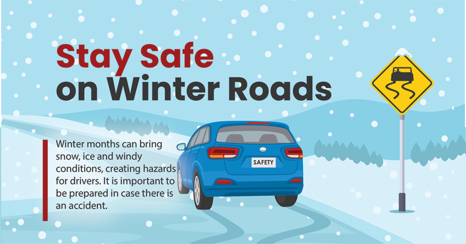 stay safe on winter roads